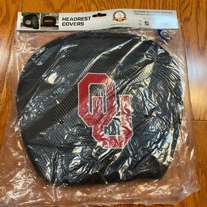 New Oklahoma Sooners Car Truck Headrest Covers OU